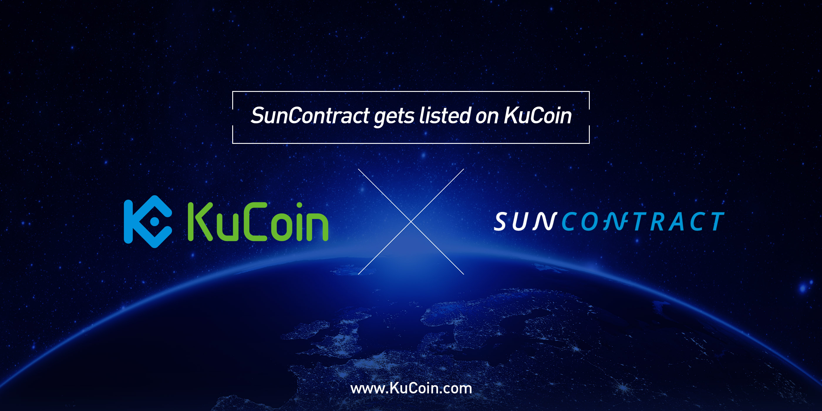 KuCoin クーコイン 仮想通貨 暗号通貨 草コイン Cryptocurrency Altcoin アルトコイン サンコントラクト SunContract SNC Token トークン ビットコイン Bitcoin イーサリアム Ethereum ETH BTC