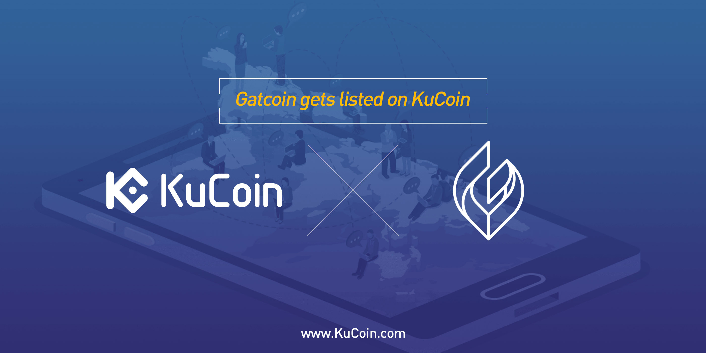 KuCoin Cryptocurrency Exchange Coin Token Listing Altcoin Bitcoin BTC Ethereum ETH GATCOIN GAT