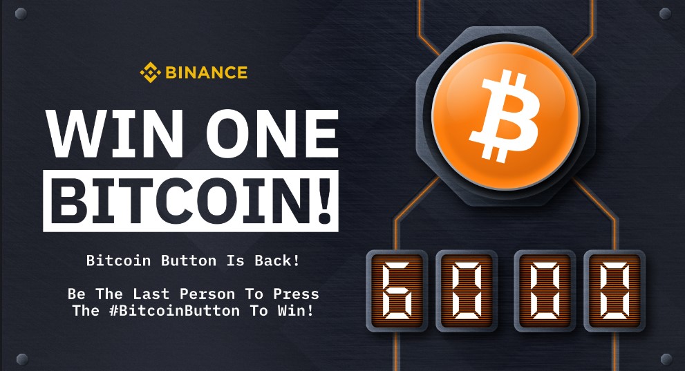 Binance’s Bitcoin Button Game Is Back Your New Chance to Win 1 BTC