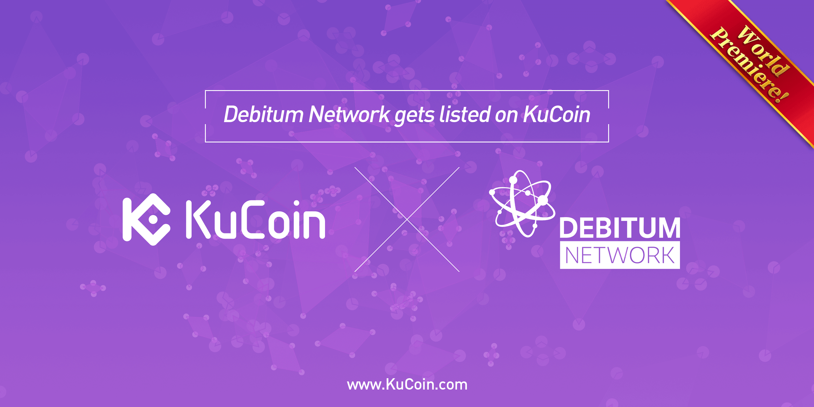 KuCoin Cryptocurrency Coin Token Listing Altcoin Bitcoin BTC ETH Ethereum Debitum Network DEB