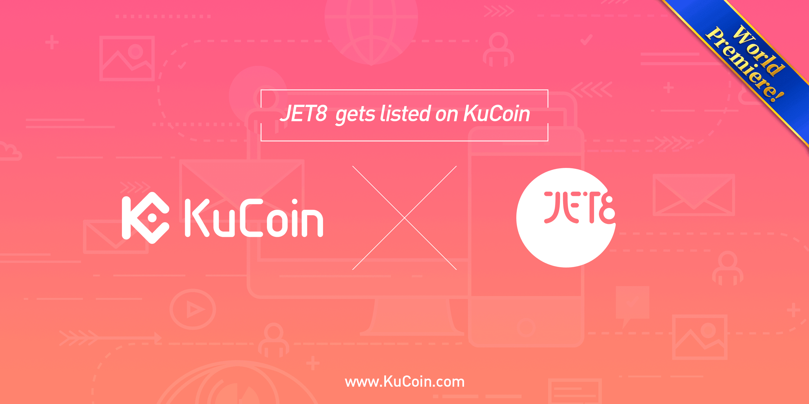 KuCoin Cryptocurrency Coin Token Listing Altcoin Bitcoin BTC ETH Ethereum JET8 J8T