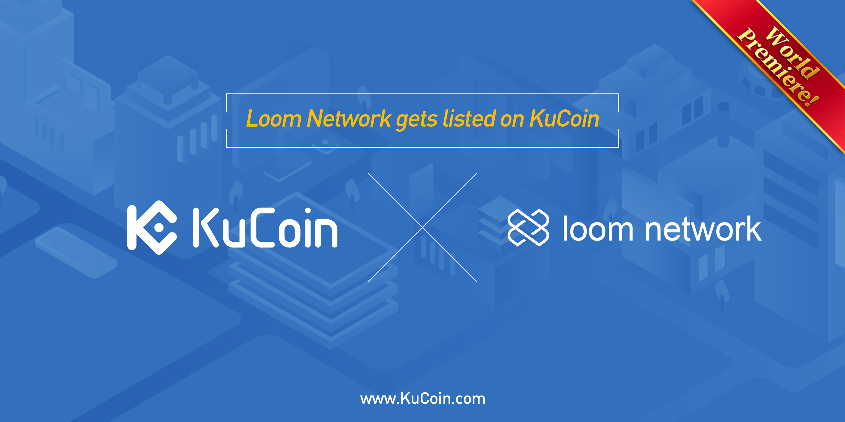 KuCoin Cryptocurrency Coin Token Listing Altcoin Bitcoin BTC ETH Ethereum Loom Network LOOM