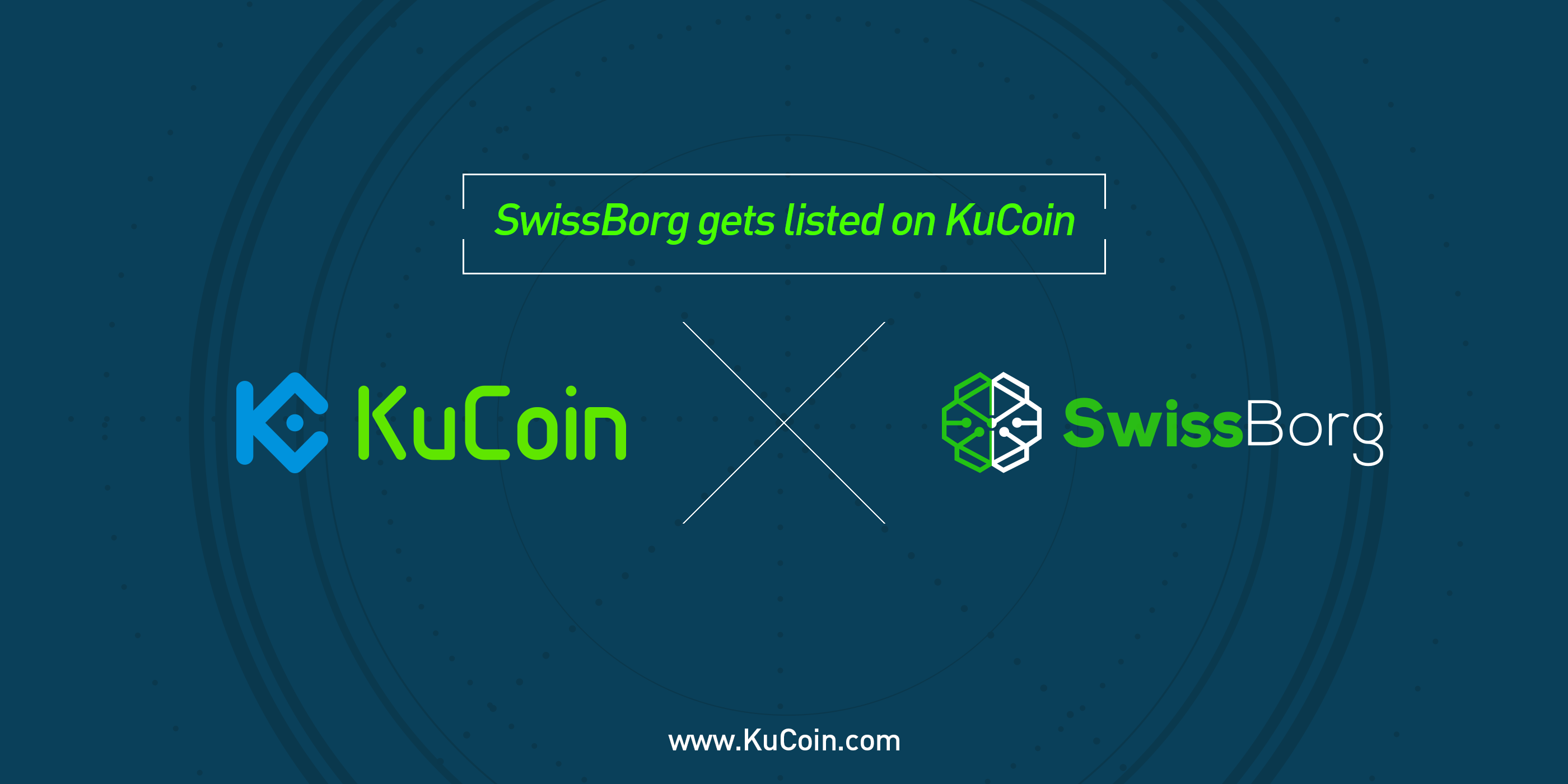 KuCoin Cryptocurrency Exchange Coin Token Listing Altcoin Bitcoin BTC Ethereum ETH SwissBorg CHSB