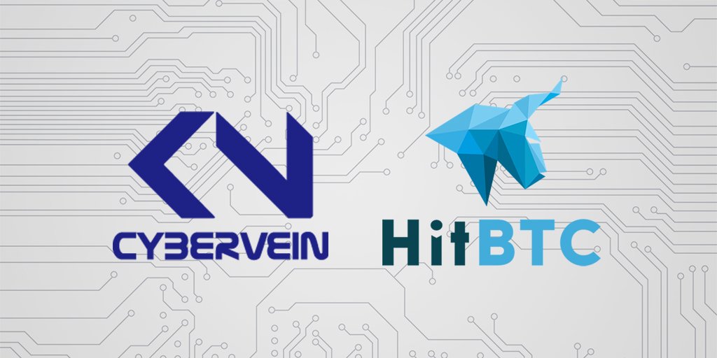 HitBTC Cryptocurrency Token Coin Blockchain Exchange New Listing Trading Pairs Bitcoin BTC Ethereum ETH CeyberVein CVT