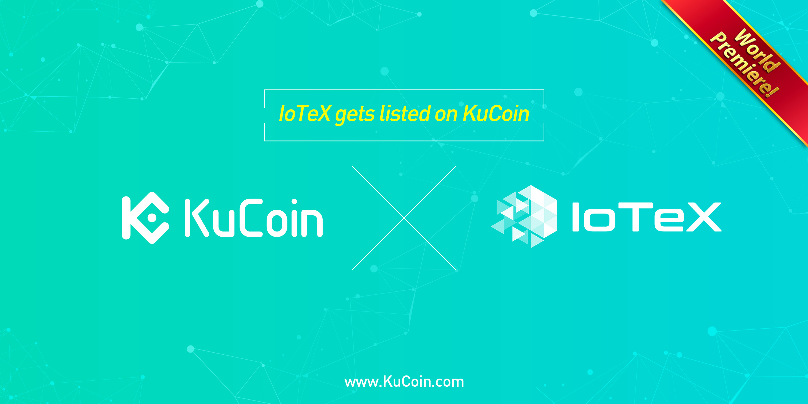 KuCoin Cryptocurrency Coin Token Listing Altcoin Bitcoin BTC ETH Ethereum IoTex IOTX