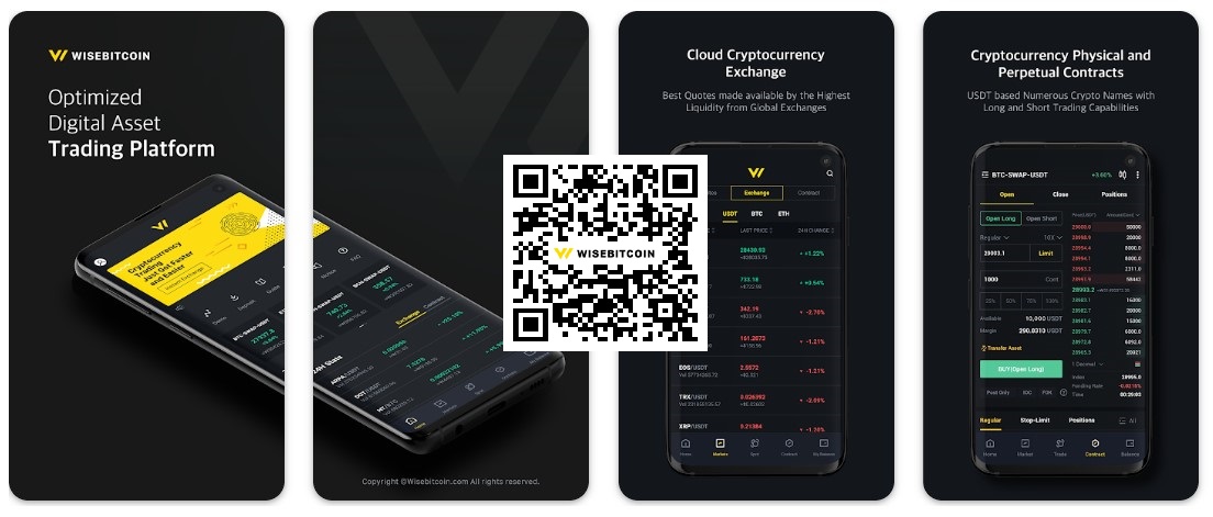 wisebitcoin cryptocurrency exchange banner