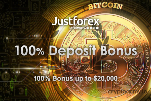 JustForex 100% Deposit Bonus