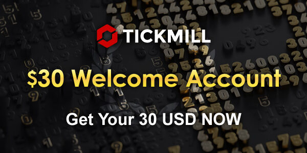 Tickmill $30 No Deposit Bonus