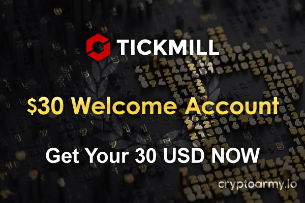 Tickmill $30 No Deposit Bonus