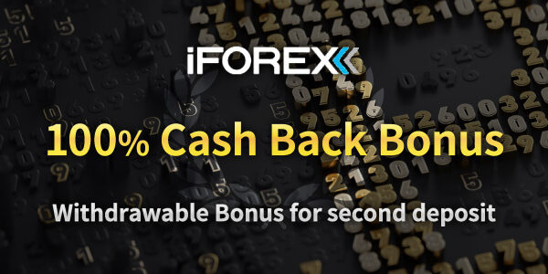 iForex 100% Cash Back Only 90 days, 100% Cash Back Bonus that is available for withdrawal!