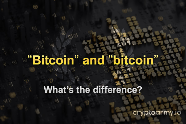 Differences of Bitcoin and bitcoin, Mining and Block Reward