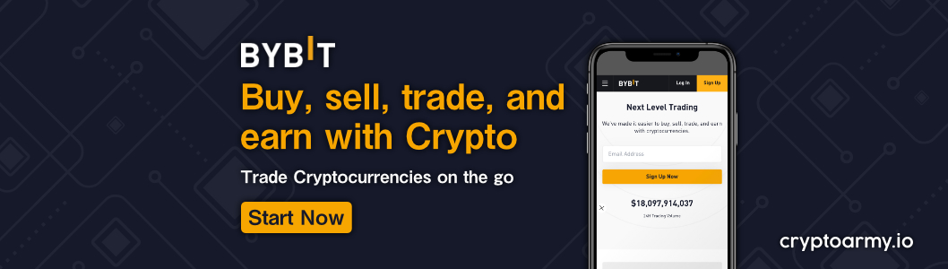 ByBit. Buy, sell, trade, and earn with Crypto! Start Now!