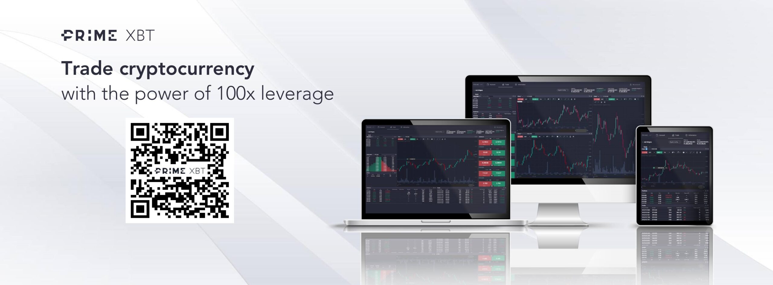 primexbt cryptocurrency exchange banner