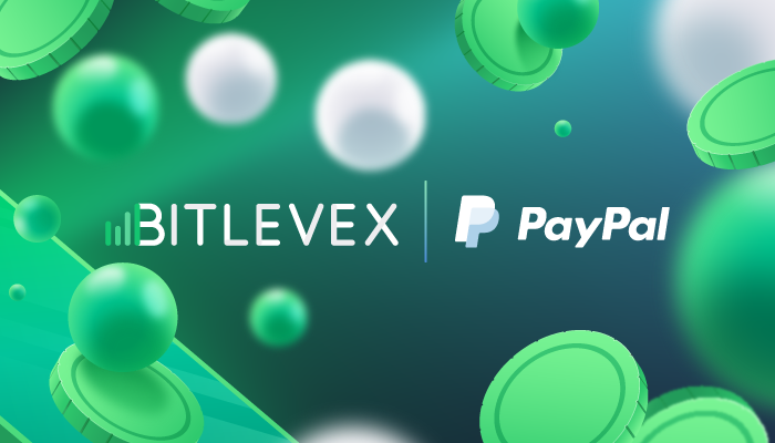 Bitlevex now accepts PayPal deposits by Cryptocurrency traders