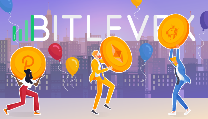 bitlevex adds Polkadot, Ethereum, UNI