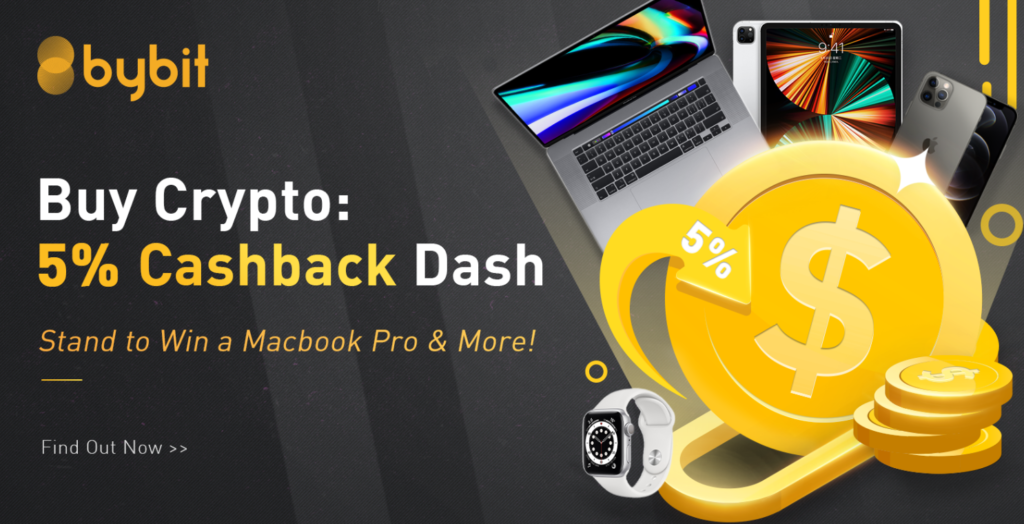 Buy Crypto 5% Cashback & Lucky Draw Wins!