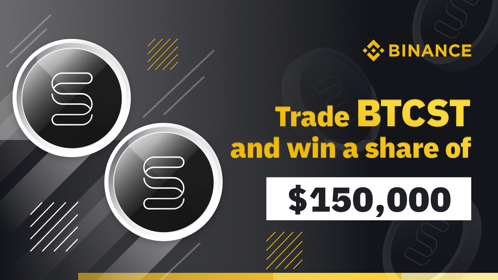 Binance BTCST Deposit & Trading Bonus