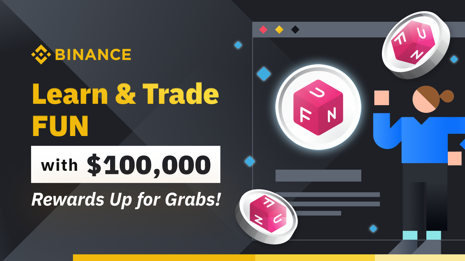 Learn & Trade FUN - $100,000 Rewards Up for Grabs!