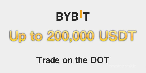 Trade DOT, unlock up to 200,000 USDT equivalent DOT prize pool.