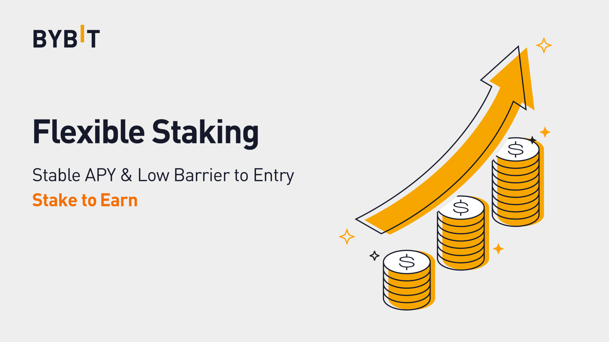 Flexible Staking on ByFi Center promotion