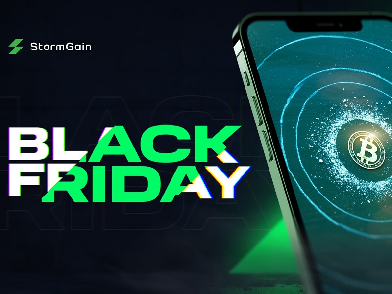 Get ready! An additional signal and bonuses will arrive at StormGain on Black Friday