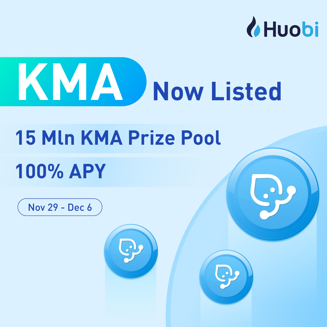 Huobi 15,000,000 KMA Deposit and Trade Promotion