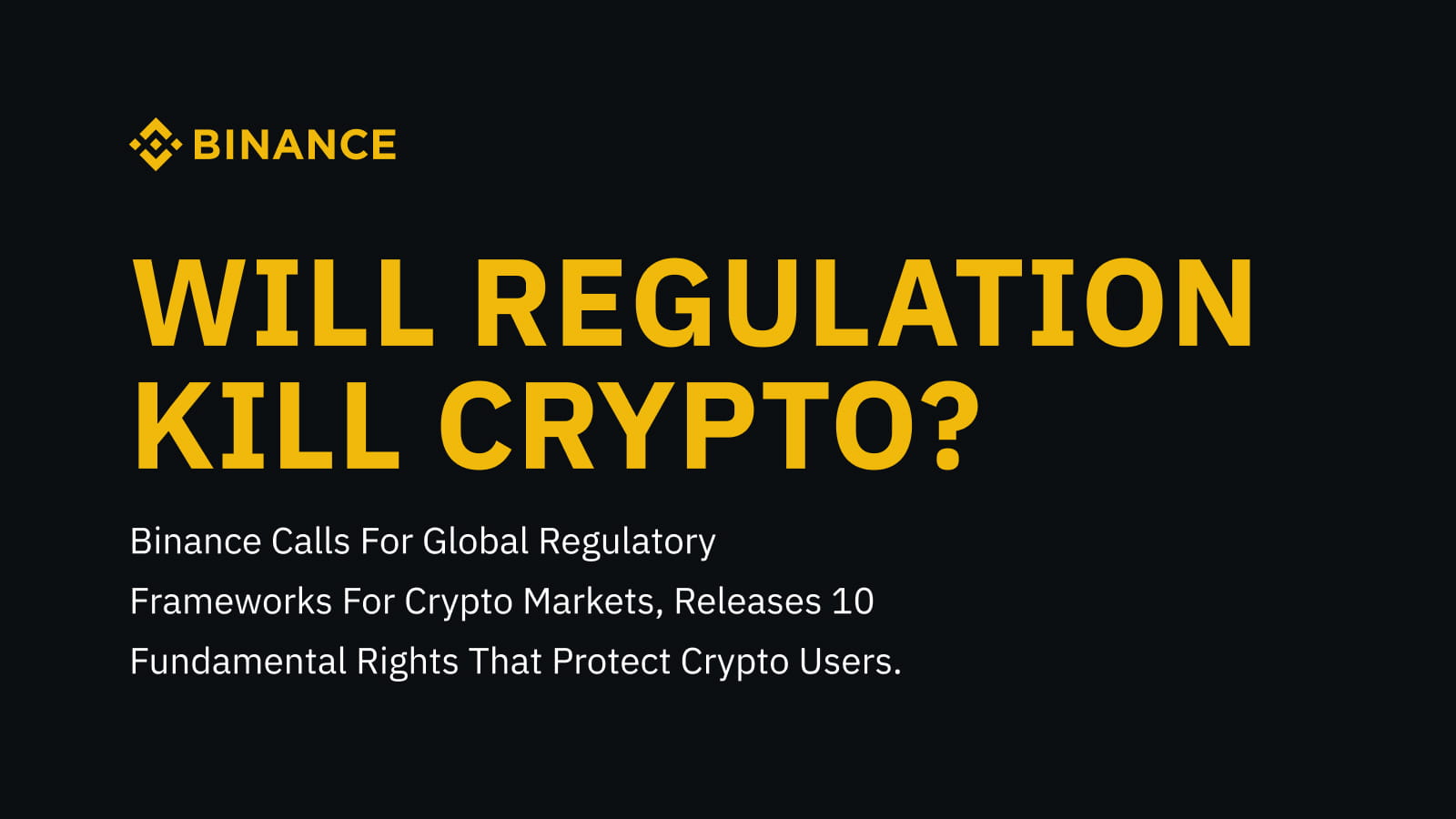 Why Crypto Needs Regulation Knowing Your 10 Fundamental Rights