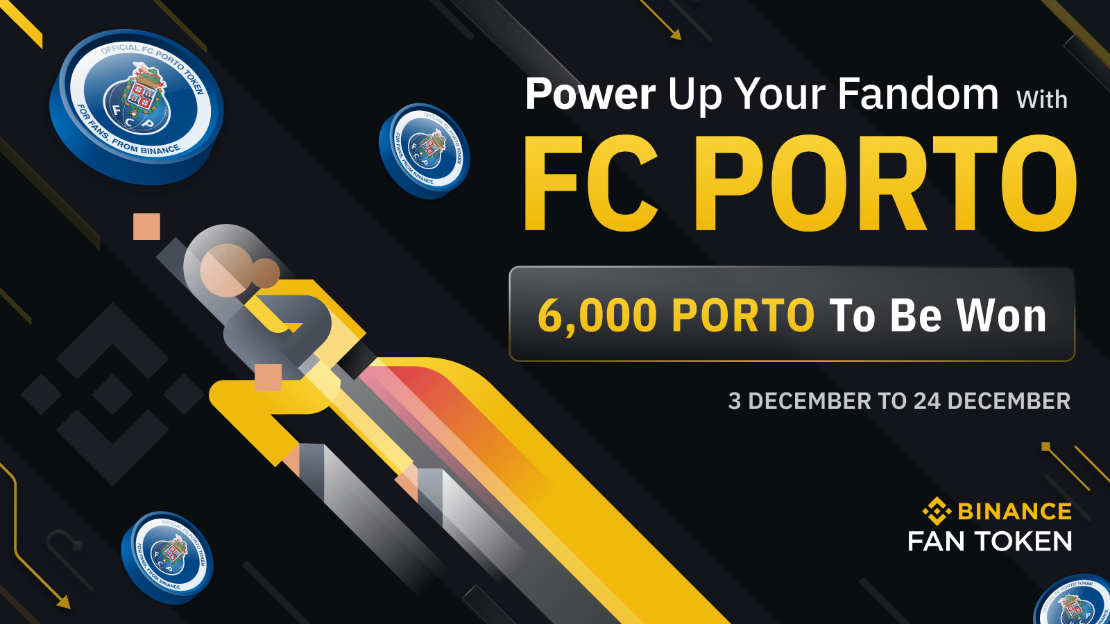 Power Up Your Fandom with FC Porto 6,000 PORTO Fan Tokens to Be Won