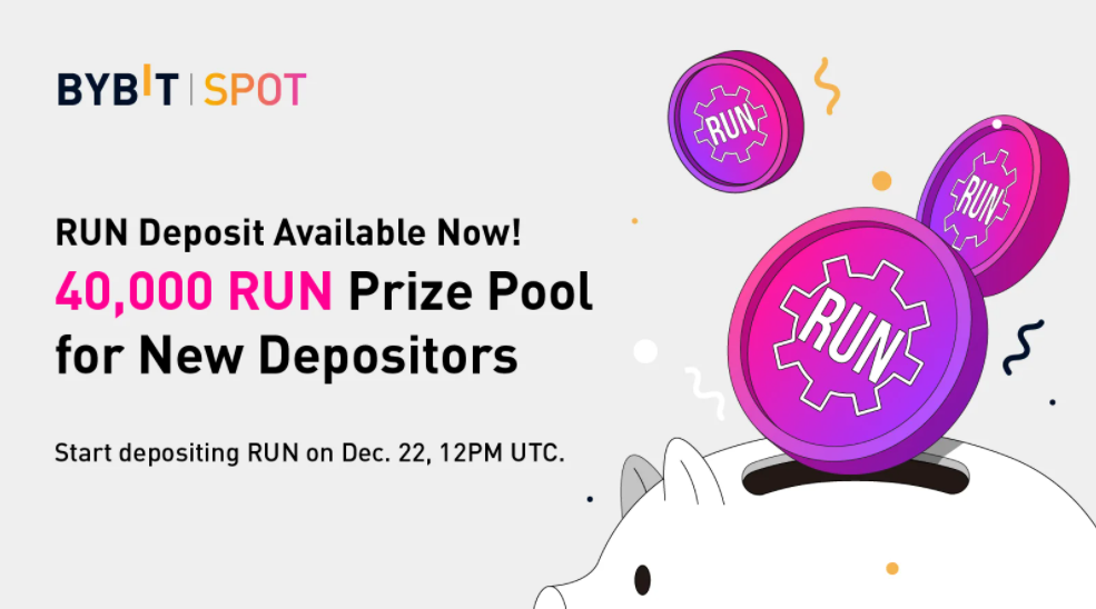 RUN Deposits Available Now 40,000 RUN Prize Pool for New Depositors