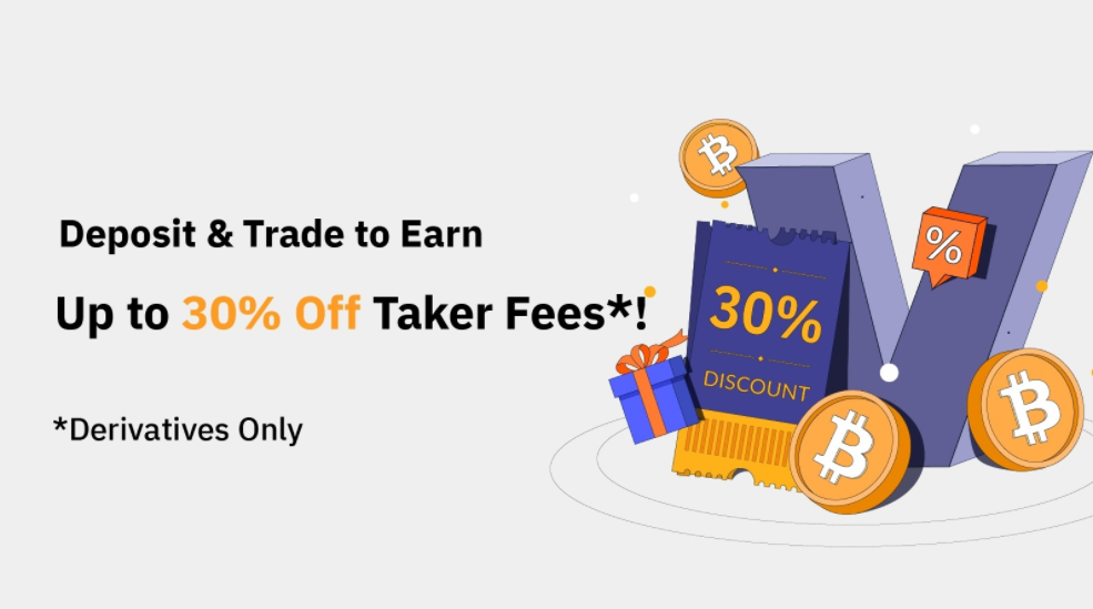 Deposit & Trade to Earn — Get Up to 30% Off Taker Fees!