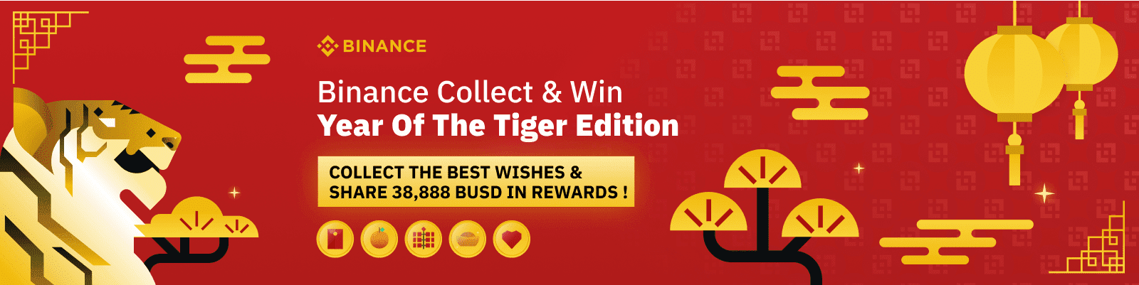 binance collect and win year of the tiger edition