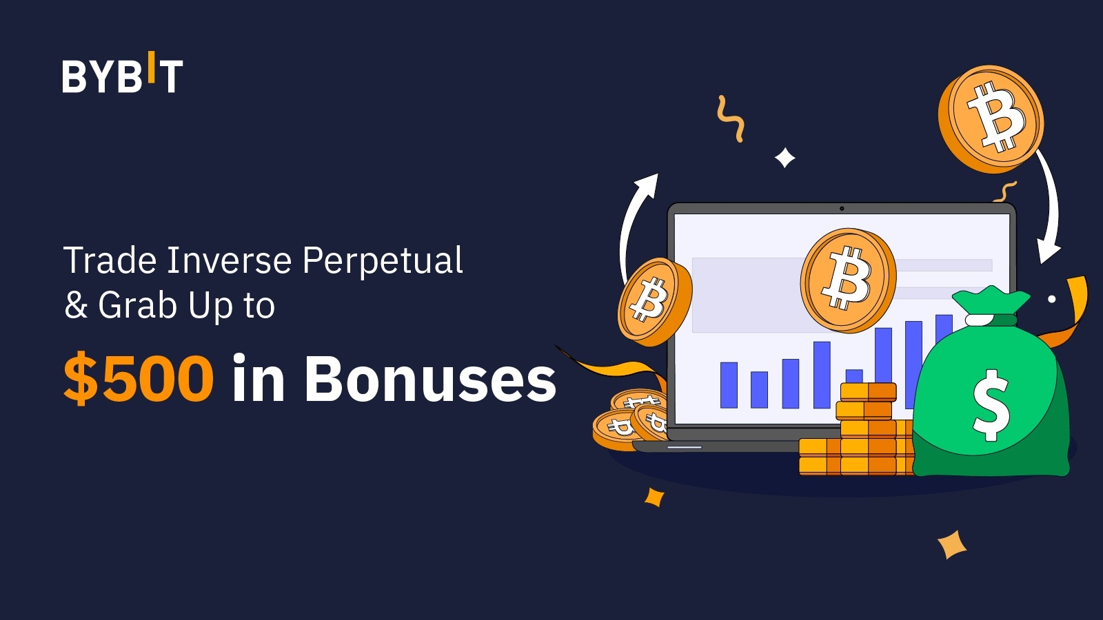 bybit Going Inverse — Get Up to $500 in Bonuses!