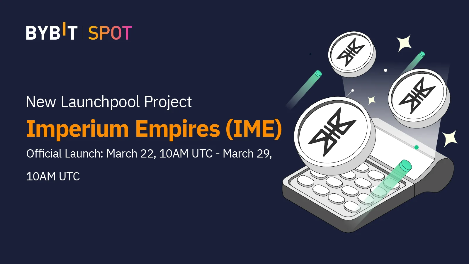 Bybit Launchpool 13,500,000 IME Up for Grabs!