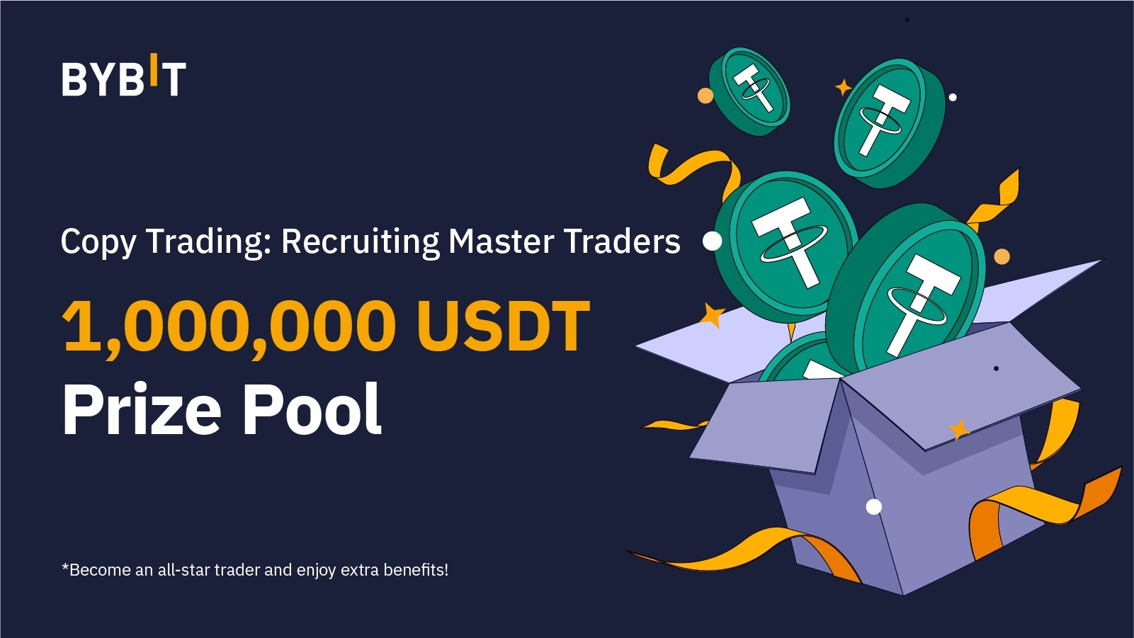 bybit Copy Trading Recruiting Master Traders + 1,000,000 USDT in Rewards