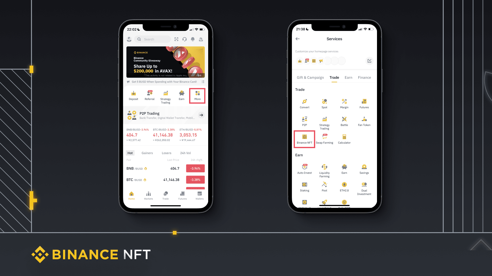 Binance Launches Binance NFT Mini Program Feature 2