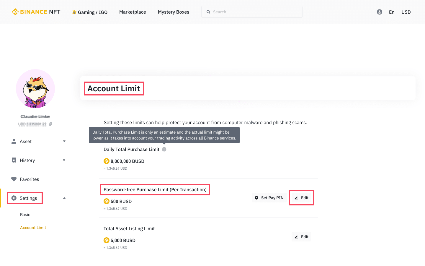 Binance NFT Launches Password-Free Purchase Limits and Payments