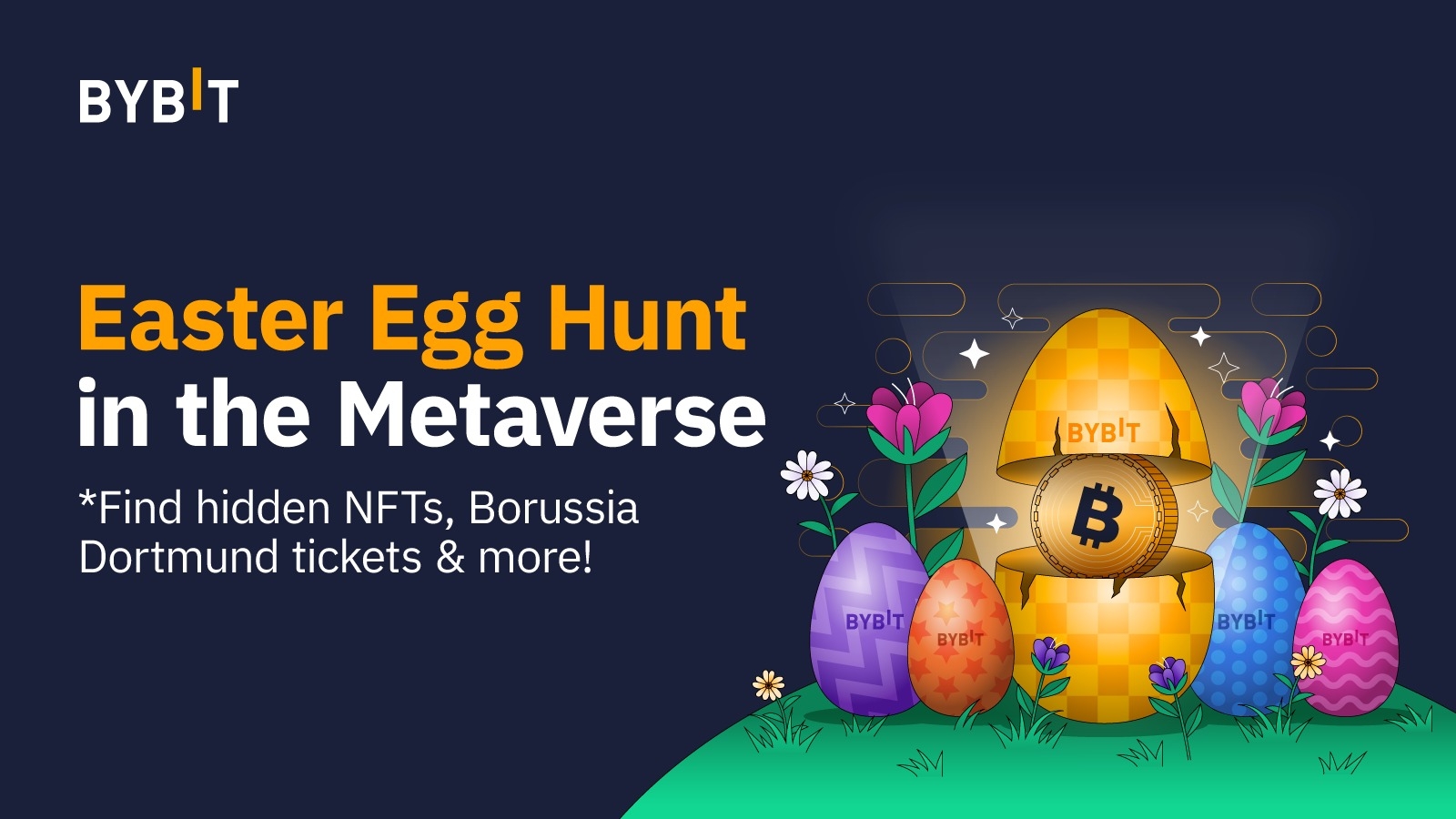 Egg-normous Easter Hunt Win Exclusive NFTs, Tickets to Borussia Dortmund, and More