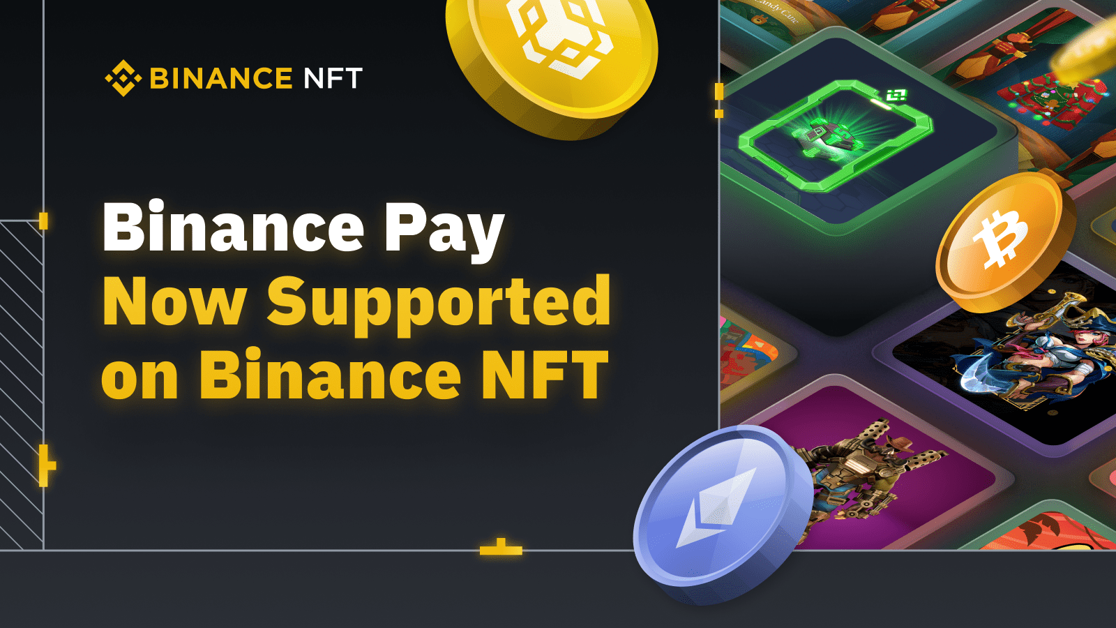 Binance Pay Now Supported on Binance NFT