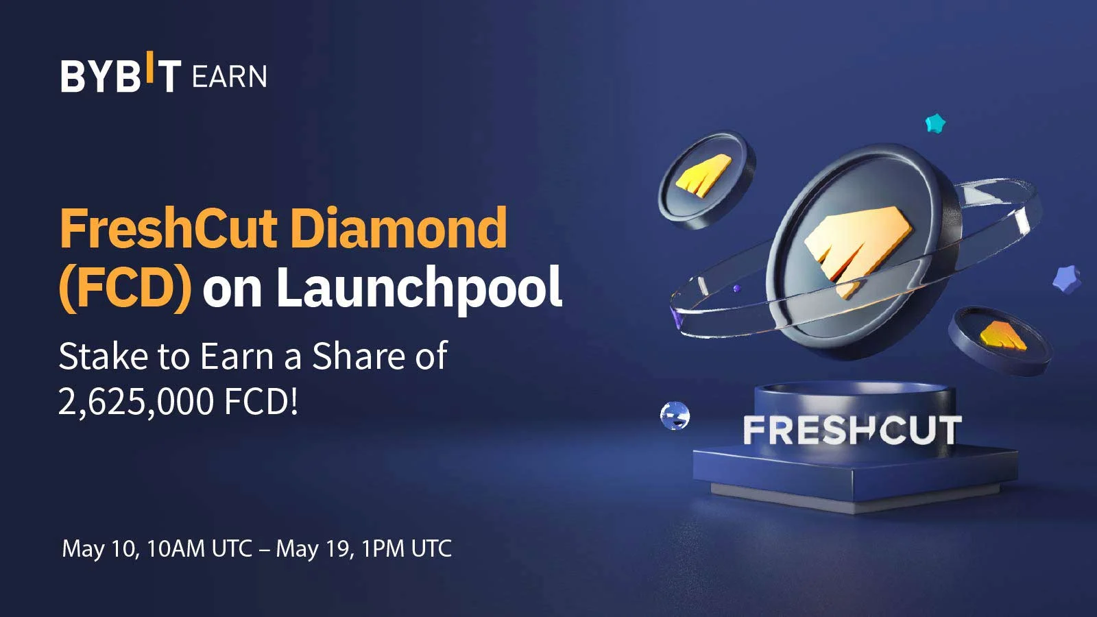 Bybit Launchpool Stake to Earn a Share of 2,625,000 FCD!