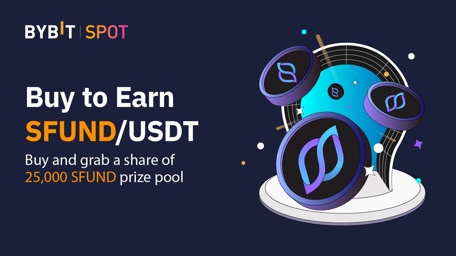 Buy SFUND to Share the 25,000 SFUND Prize Pool!