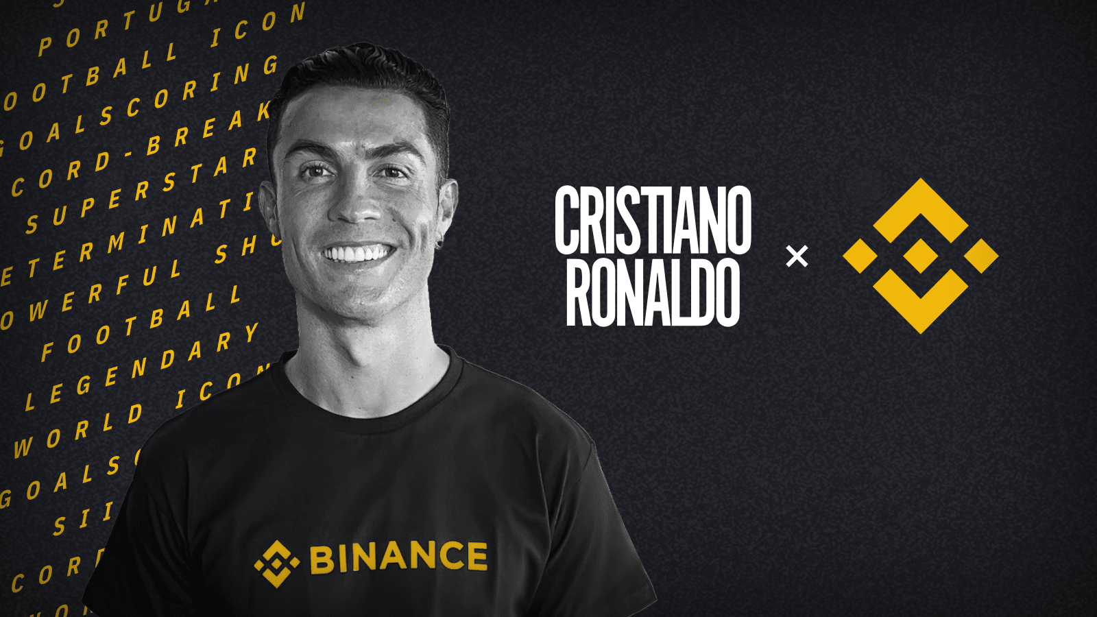 Binance Partners with Cristiano Ronaldo to Exclusively Create Legendary NFT Collection