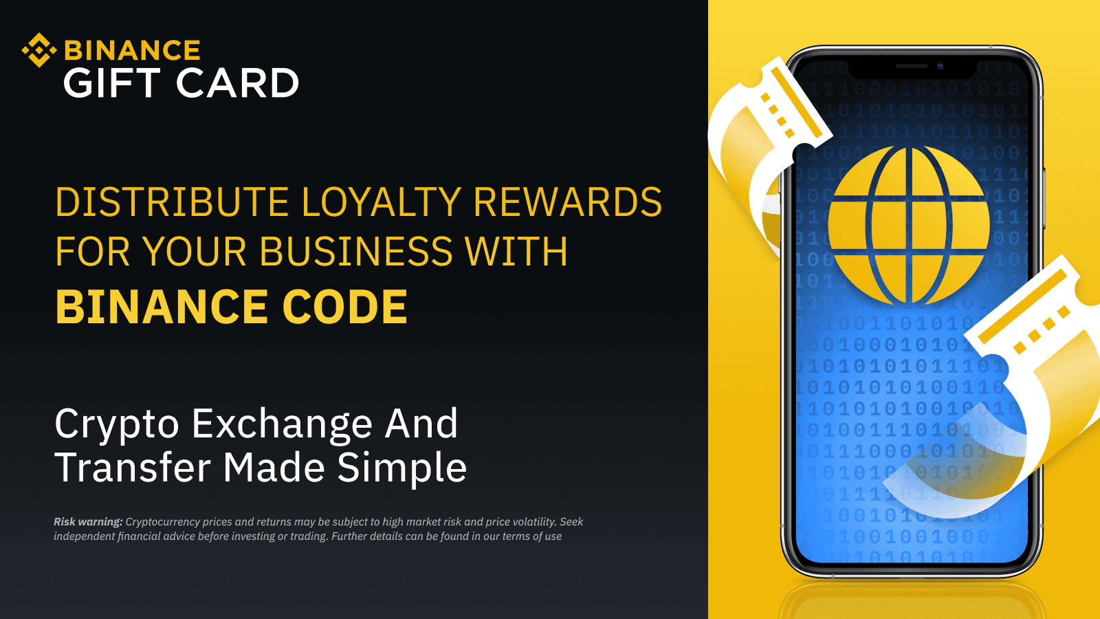 Binance Code enables businesses to issue loyalty rewards in cryptocurrency