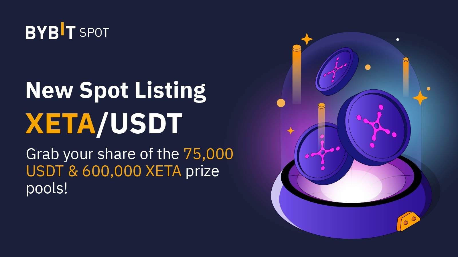 Grab a Share of the 600,000 XETA and 75,000 USDT Prize Pools!