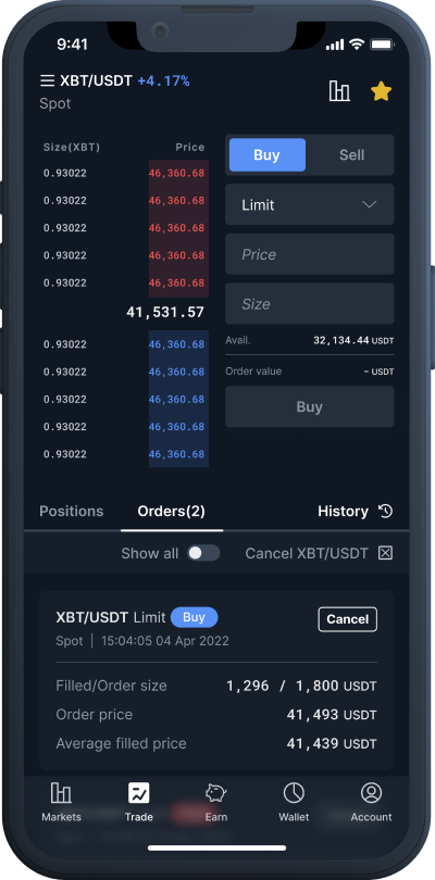 Spot Trading bitmex mobile app