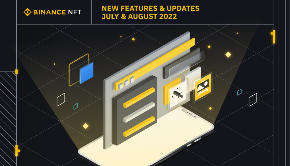 New Binance NFT Features And Updates Implemented in July and August 2022