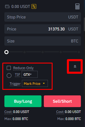 Only pending orders, valid time and only reduce positions