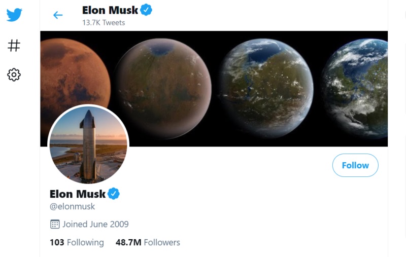 elon musk tweet cryptocurrency dogecoin