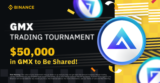 $50,000 in GMX Prize - Binance's GMX Trading Tournament!