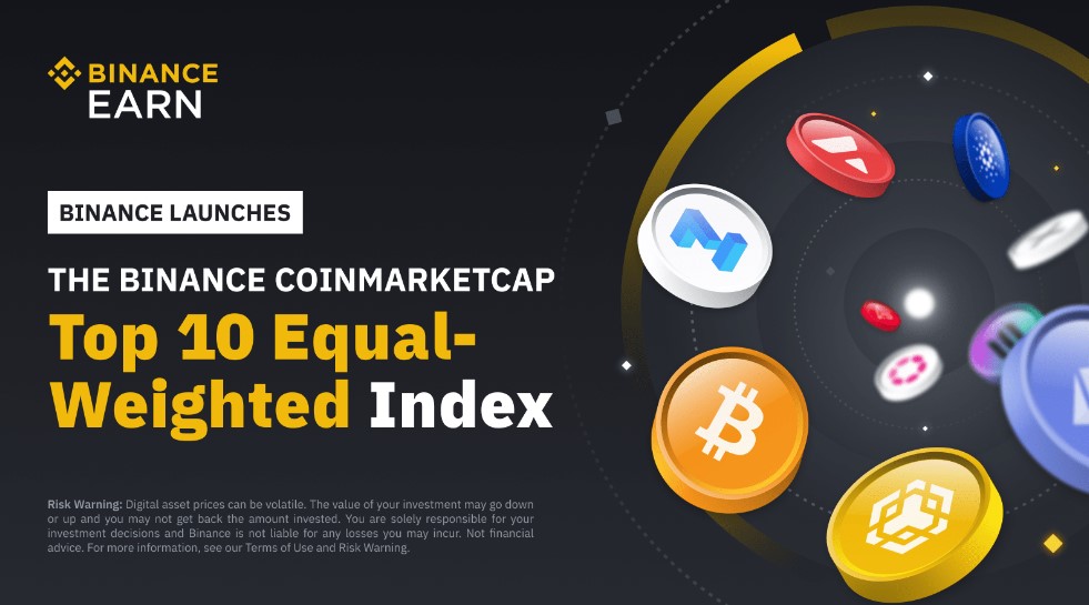 Binance Launches Top 10 Equal Weight Index