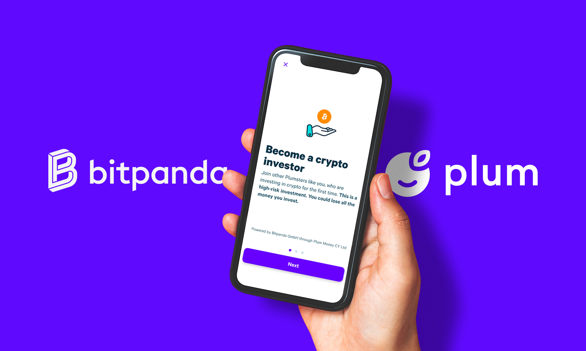 Bitpanda joins forces with Plum to offer its clients a safe and easy investment in cryptocurrencies